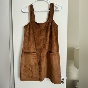 Abercrombie & Fitch suede dress